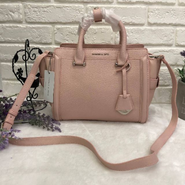 charles and keith classic structured city bag