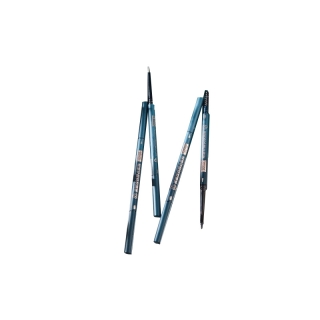 Beginner double-headed eyebrow pencil, very thin eyebrow pencil, long-lasting waterproof and sweat-proof, no smudging, thrush eyebrow pencil, retro green eyebrow pencil/ดินสอเขียนคิ้ว