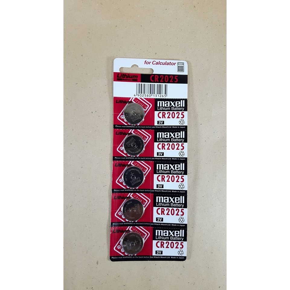 ถ่านMaxell CR2025 3 โวลต์