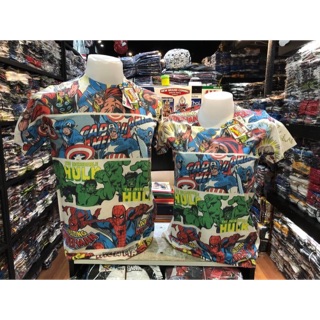 เสื้อยืด MARVEL (ลิขสิทธิ์แท้ 100%)