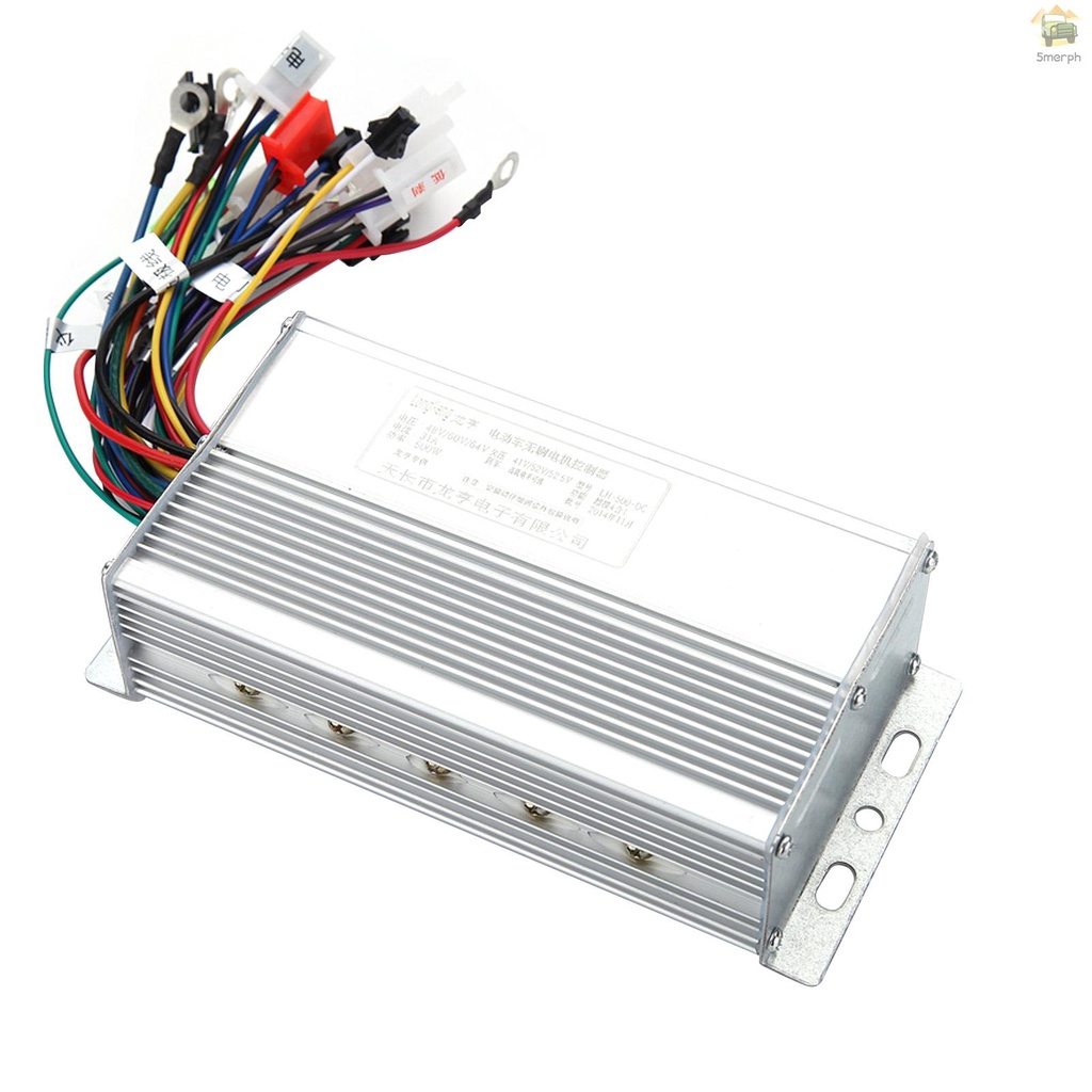 กล่องควบคุมความเร็วมอเตอร์ 36-48V 500W สําหรับจักรยานไฟฟ้า สกูตเตอร์ไฟฟ้า