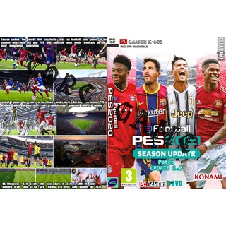 Pro evolution soccer 2021 eFootball PES 2021 (patch Update 1.0) ติดตั้งง่าย แผ่นเกมส์ คอมพิวเตอร์  PC โน๊ตบุ๊ค