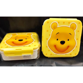 กล่องข้าว กล่องปิ่นโตเด็ก กล่องใส่อาหาร หมีพู pooh