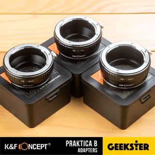 K&amp;F เมาท์แปลง Praktica B Lens Adapter ( PB-FX / PB-NEX / PB-m43 , PB เลนส์ / KF )