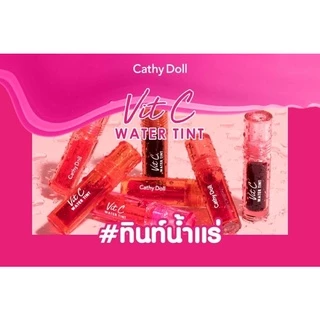 Cathy Doll Vit C Water Tint 2.7G ทิ้นท์วิตซี บำรุงปาก สีแน่นติดทน