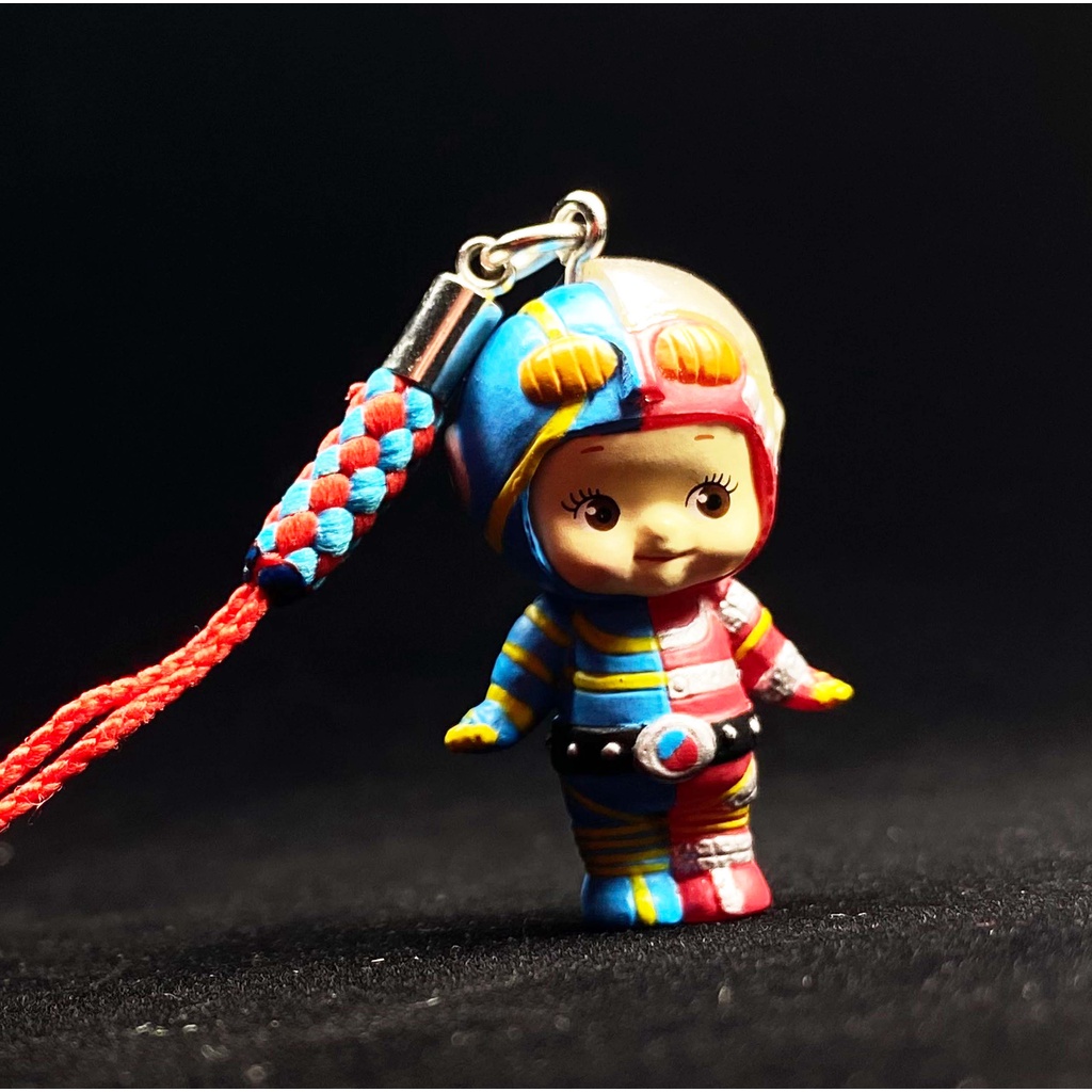 Plex Kewpie X Kamen Rider Kikaider Masked Rider keychain NEW คิวพี x คาเมนไรเดอร์ ใหม่ พวงกุญแจ Toei Hero