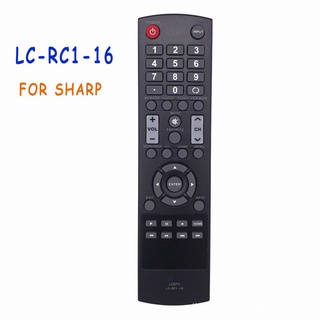 รีโมตคอนโทรล สําหรับ Sharp LCD TV LC-RC1-16 LC-32LB370 LC-32LB370U LC-32LB480U LC-40LB480U LC-50LB370