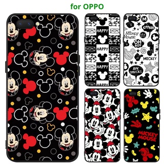 เคส OPPO A5 A9 A31 A12 A11K 2020 A3S A5S A7 F7 REALME C1 F1S F5 F9 F11 Pro มือถือ ลายมิกกี้เมาส์ สําหรับ