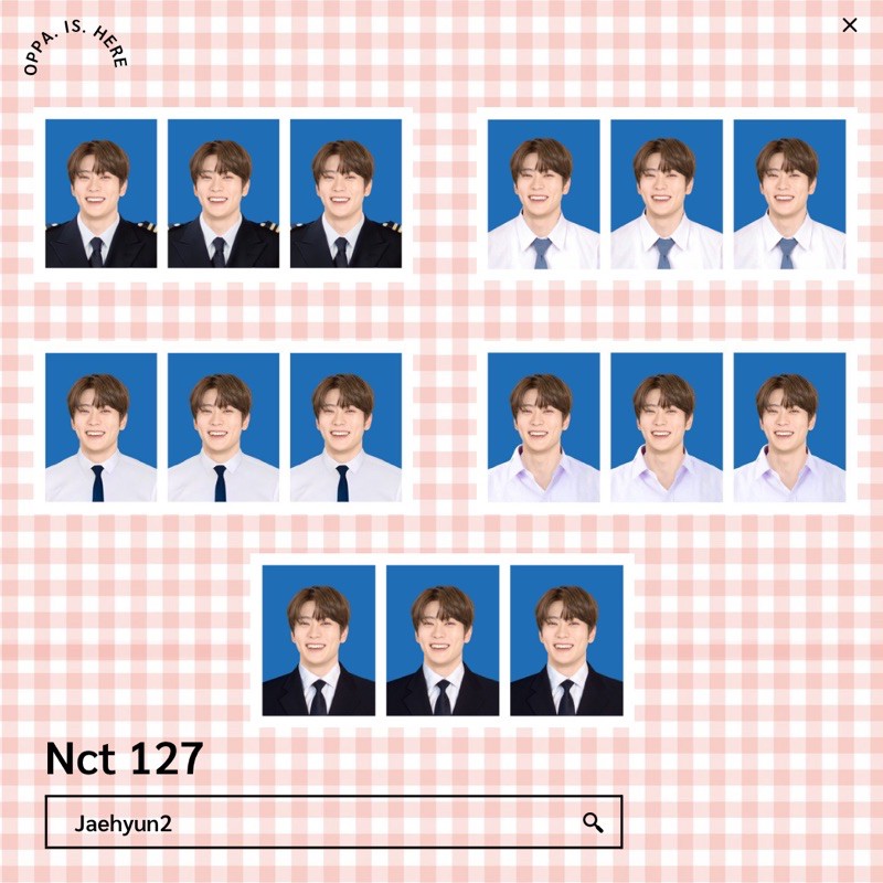 ID photo | รูปติดบัตร nct | 5 แถม 1 (เคลือบเย็นโฮโลแกรมทุกรูป) 💗✨