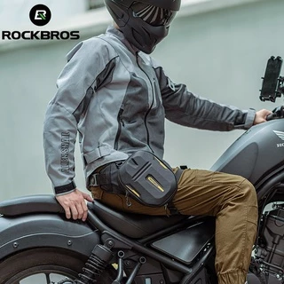 【TH Delivery】ROCKBROS กระเป๋าถังน้ำมันมอเตอร์ไซค์ แบบแข็ง ติดแม่เหล็ก จุของได้เยอะ พกพาสะดวก สไตล์กระเป๋าไปรษณีย์