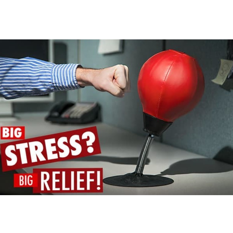 MINI PUNCHING BAG - DESKTOP PUNCHING BAG - PUNCH BAG - STRESS RELIEF