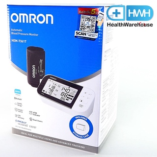 Omron HEM-7361T เครื่องวัดความดัน ออมรอน สามารถวัดความผิดปกติของการเต้นหัวใจได้ Detects Atrial Fibrilation