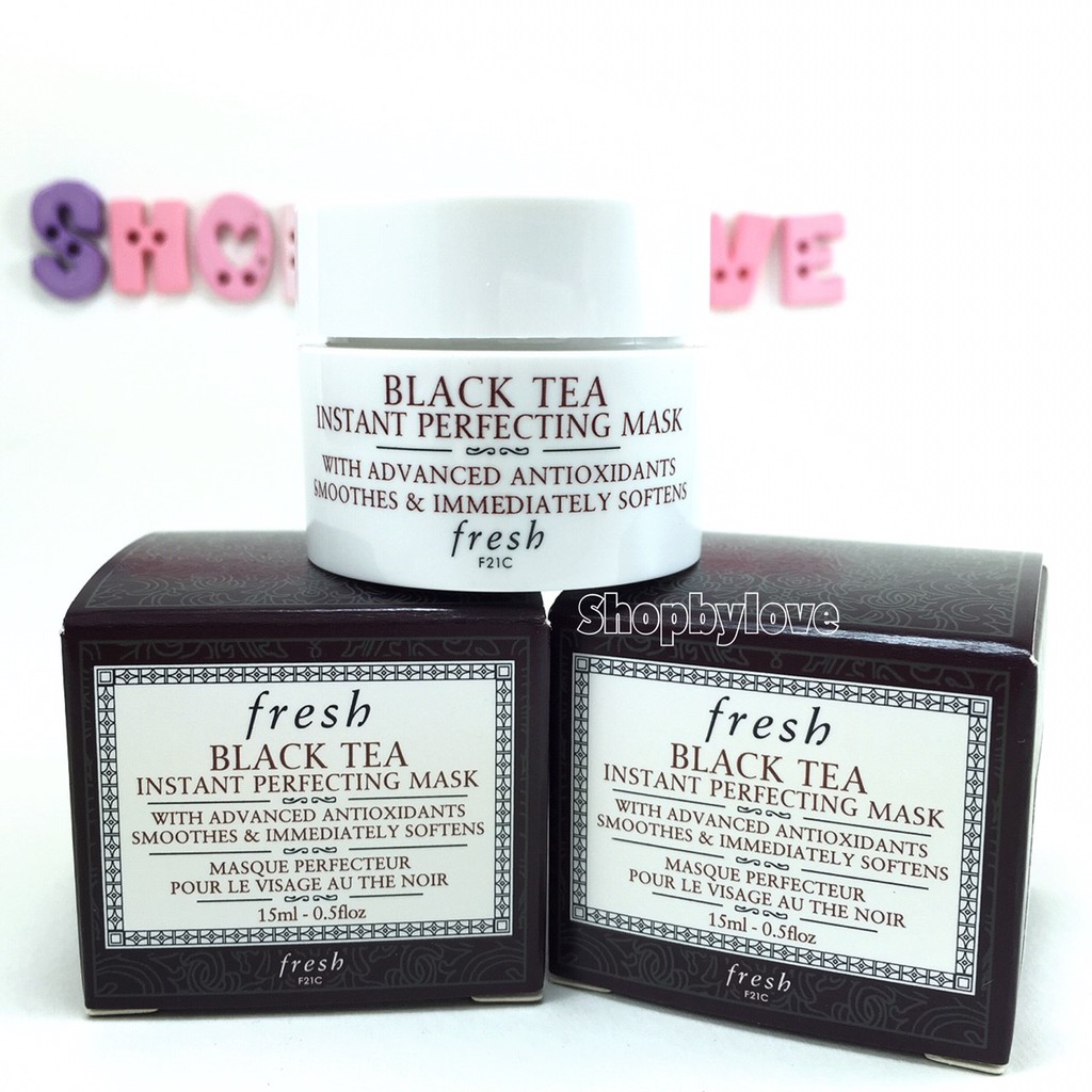 FRESH BLACK TEA INSTANT PERFECTING MASK ADVANCED ANTIOXIDANTS 15ml