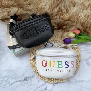🎉💖Guess คาดอก คาดเอว 💖คอลเลคชั่นใหม่ชนช็อป สีดำด้านหน้าเป็นโลโก้นูน / สีขาวเป็นโลโก้สกรีน สวยงามทั้ง 2 แบบ