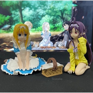 🌸set คู่ 2 ชิ้น🌸Sword Art Online - Alice Zuberg -EXQ Figure (Banpresto) + Yuuki Figure (Banpresto)🌸