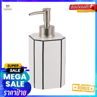 กระปุกสบู่เรซิ่น MOYA KH040 สีขาวRESIN SOAP DISPENSER MOYA KH040 WHITE