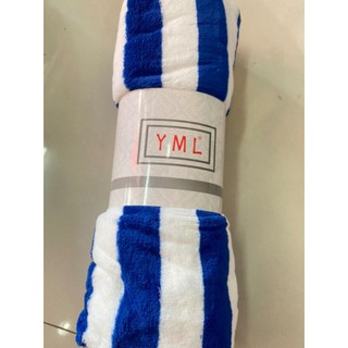 ผ้าเช็คตัวขนแกะนุ่มมากหลายสีขนาดจั้มโบ