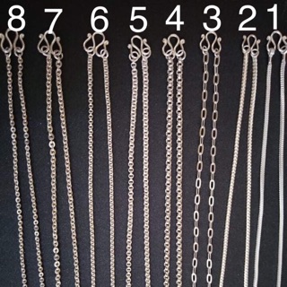 Kids silver necklace 92.5% silver สร้อยคอเด็ก