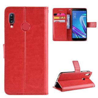 เคสโทรศัพท์หนัง PU ฝาพับ พร้อมช่องใส่บัตร หรูหรา สําหรับ Asus Zenfone Max M1 ZB555KL X00PD