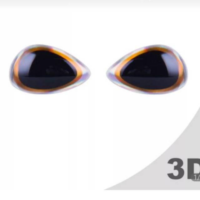 Mata 3d เหยื่อตาไก่/เนื้อหา LURE 50 ชิ้น (25 คู่)