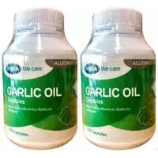 Mega we care garlic oil 100 เม็ด x 2 ขวด