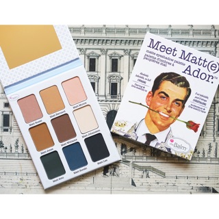 เนื้อแมตต์ใหม่ล่าสุดจาก The Balm Meet Matt(e) Ador Eye Shadow Palette