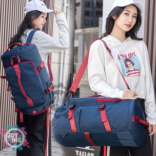 กระเป๋าเป้เดินทาง Backpack Bag เป้ เป้เดินทาง กระเป๋าเดินทาง รุ่น BA-184(สีน้ำเงินแดง)
