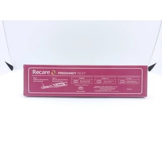 Exp.12/27 Recare รีแคร์ ตรวจครรภ์ชนิดปากกา ชุดตรวจครรภ์ ตรวจครรภ์แบบปากกา ที่ตรวจครรภ์ แบบปัสสาวะไหลผ่าน