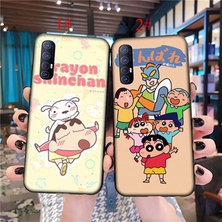 OPPO เคสโทรศัพท์มือถือลายการ์ตูนชินจังสําหรับ Oppo R 17 Pro A 1k A 5 A 9 2020 Reno Ace Z 2 2 Z 2 F 10 X