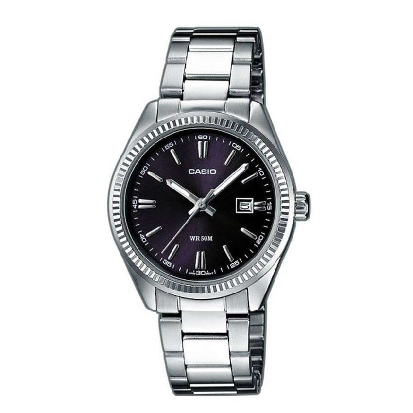 Casio นาฬิกาข้อมือผู้หญฺิง สายสแตนเลส รุ่น LTP-1302D-1A1VDF