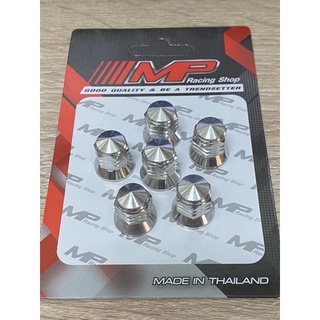 น็อตตัวเมียฝาสูบ น็อตคอท่อ เบอร์10 เบอร์12 จี้ลาย หัวปิด น็อ…