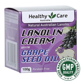 ครีมรกแกะ นำเข้า No.1 Lanolin Cream with grape seed oil Healthy care