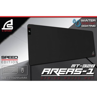 แผ่นรองเมาส์ เกมส์มิ่ง SIGNO E-Sport AREAS-1 รุ่น MT-328 Gaming Mouse Mat (Speed Edition)