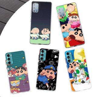 เคสโทรศัพท์มือถือ ลายการ์ตูนชินจังน่ารัก สําหรับ Tecno Camon 15 16 17 17P POP 4 5 5P BC1 BC3 CD7 CG7 CG8 AIR Pro IJ49