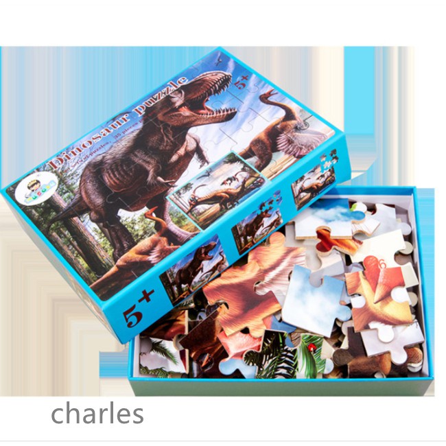 Wooden Puzzle Toys Kids Cartoon Animal Wood Jigsaw Puzzles Child Early ...