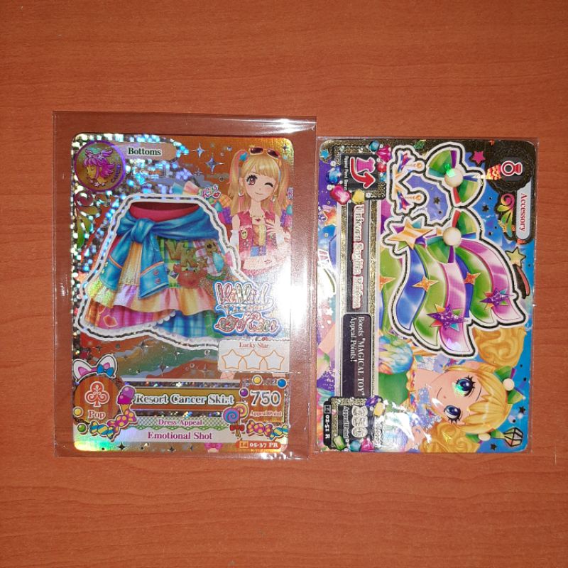 Zodiac/horoscope AIKATSU CARD ต้นฉบับดั้งเดิม