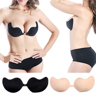 ☆BIG☆New Sexy Magic Bust Self-Adhesive Front Closure Strapless Push Up Invisible Bra