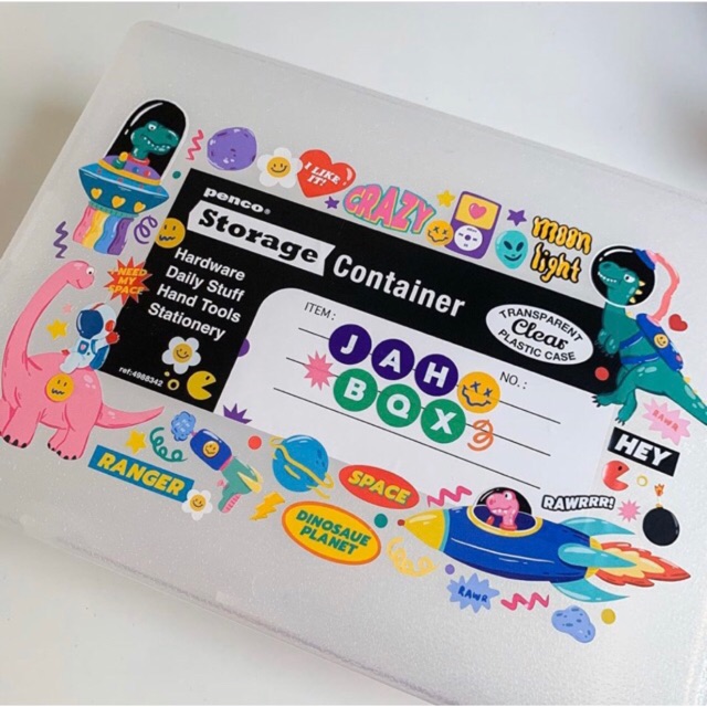 พร้อมส่ง F1S105 สติ๊กเกอร์ตกแต่งเคสมือถือ ไอแพด สติ๊กเกอร์ไดคัท diecut สติ๊กเกอร์ sticker diy ตกแต่ง สติ๊กเกอร์กันน้ำ