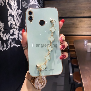 เคส huawei nova 3i nova3 เคสโทรศัพท์มือถือ ซิลิโคนนิ่ม กันกระแทก พร้อมสร้อยข้อมือ สําหรับ huawei nova 3i nova3