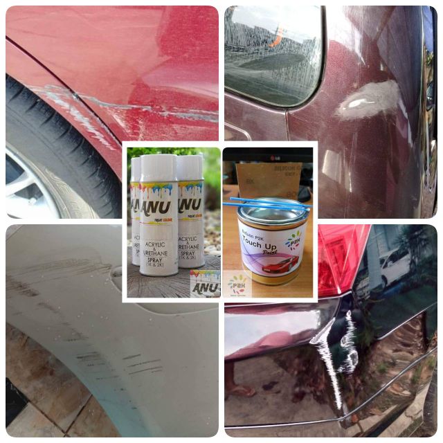 Spray ANU -I สีสเปรย์ พ่นรถยนต์ (กี่งเงา) HYUNDAI H-1 (1 กระป๋อง) - รูปที่ 5