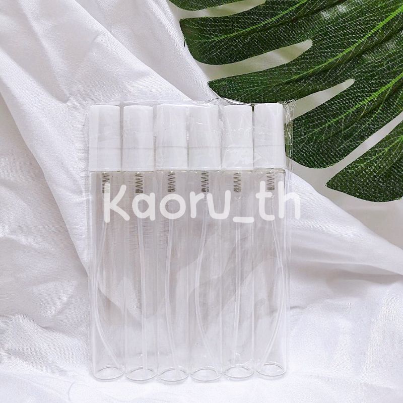 ขวดปากกา คละสี ใสสีดำ สีขาว สีใส ขวดแบ่งน้ำหอมขนาด10ML ขวดเสปรย์แอลกอฮอล์