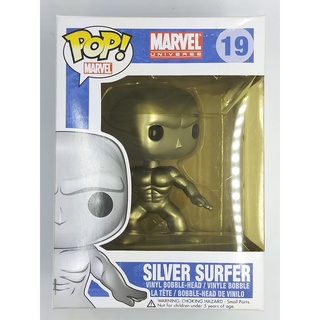 Funko Pop Marvel - Silver Surfer : 19 (กล่องมีตำหนินิดหน่อย)