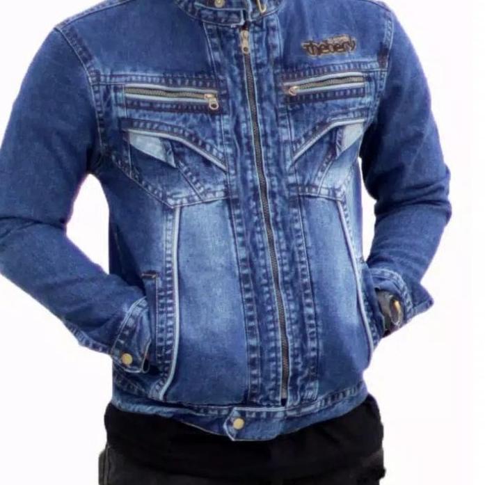 ลดราคา ! THE BERRY SLIPPING JEANS JACKET - เสื้อแจ็คเก็ตยีนส์ผู้ชาย - แจ็คเก็ตยีนส์ - สามารถ PAY ON 