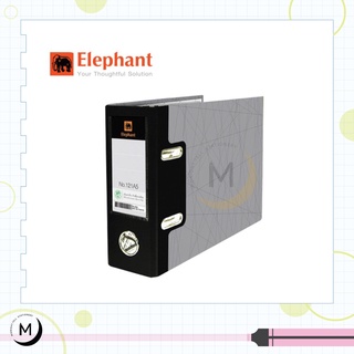 Elephant แฟ้ม แฟ้มใส่เอกสาร สันกว้าง 121 A5 ดำ