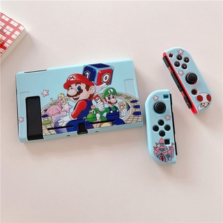 เคสซิลิโคน TPU ลายเกมคอนโซลน่ารัก สําหรับ Nintendo Switch OLED【M a r i o】