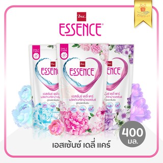 Essence ผลิตภัณฑ์ซักผ้าเอสเซ้นซ์ ซักผ้าเอสเซ้น ชนิดเติม 400มล. 1ถุง