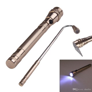 ไฟฉาย LED ขยายความยาว : สีเงิน