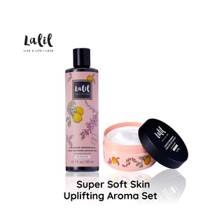 LALIL Super Soft Skin Uplifting  Aroma Set (Childhood Shower Gel &amp; Childhood Souffle)