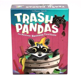 T.P.TOYS TRASH PANDAS BOARDGAMES บอร์ดเกม เกมส์กระดาน เกมส์แรคคูนคุ้ยขยะ