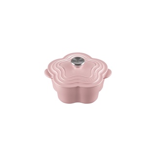 หม้อเหล็กทรงดอกไม้ ขนาด 20CM สีชมพู FLOWER COCOTTE 20CM SUGAR PINK